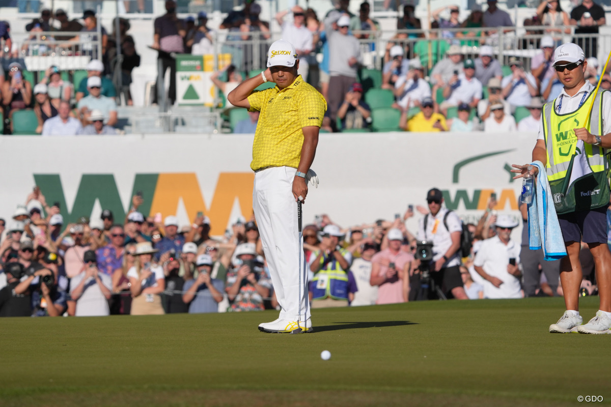 最終18番で唯一のボギーを喫してプレーオフへ