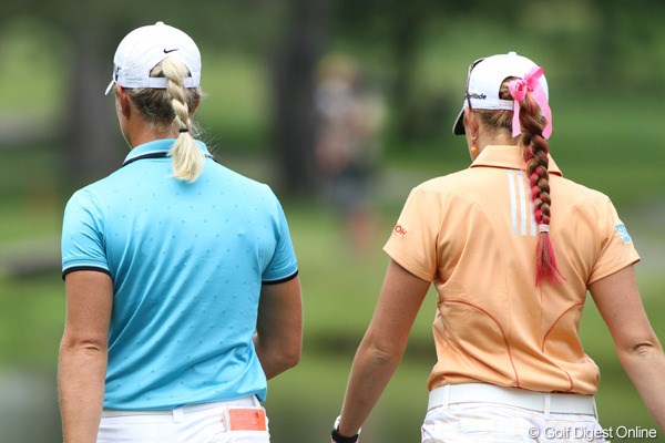 2011年 ウェグマンズLPGAチャンピオンシップ 初日 ポニーテール