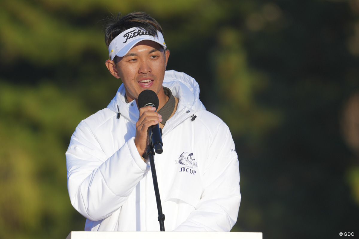 ツアー1勝の阿久津未来也がジャパンゴルフツアー選手会の会長に就任した