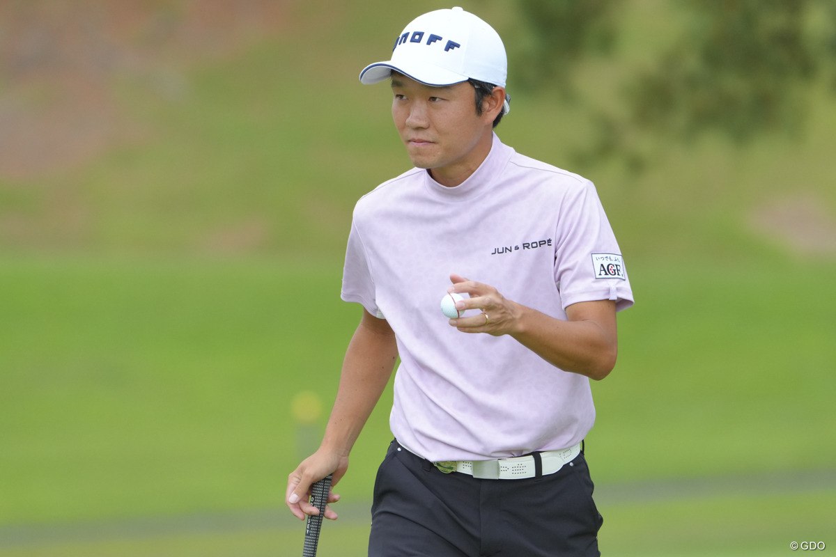 今季2戦目に臨むLIVルーキーの浅地洋佑