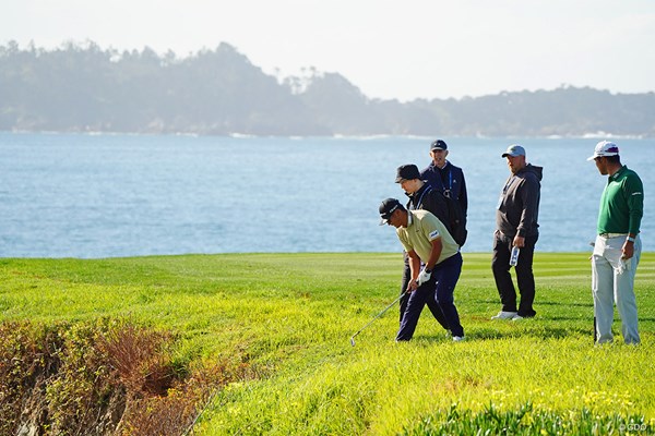 2026年 AT＆Tペブルビーチプロアマ 事前 久常涼 松山英樹 一寸先は“崖”です