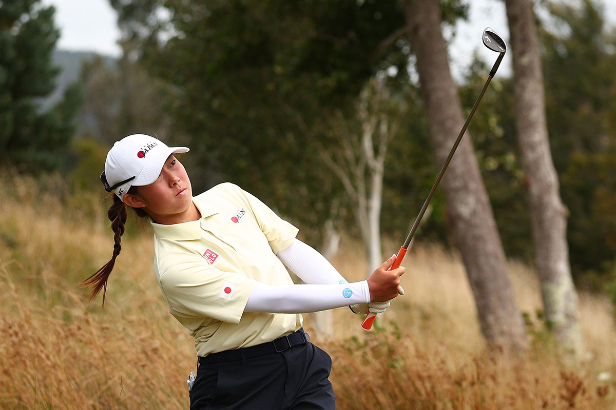 廣吉優梨菜が7打差7位 後藤あいは「80」で22位に後退／アジアパシフィック女子アマ