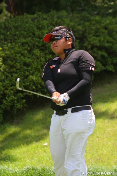 2011年 日本女子アマチュアゴルフ選手権競技 4日目 池田智廣 疲れに不安が残る中、明日は「普通にゴルフすることが目標」と語った