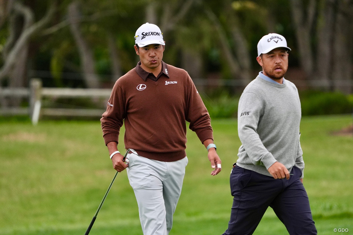 ザンダー・シャウフェレと同組で 2026年 AT＆Tペブルビーチプロアマ 3日目 松山英樹 ザンダー・シャウフェレ
