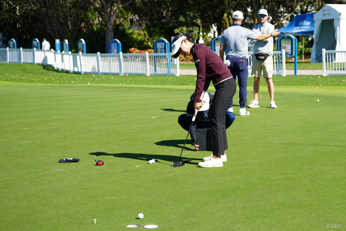 2026年 ヒルトン・グランドバケーションズ トーナメント・オブ・チャンピオンズ 事前 リディア・コ クリス・チョー