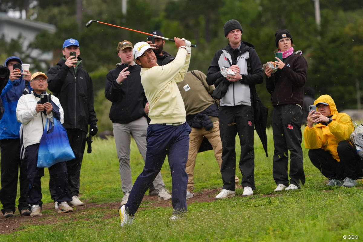 ショットが乱れる場面も