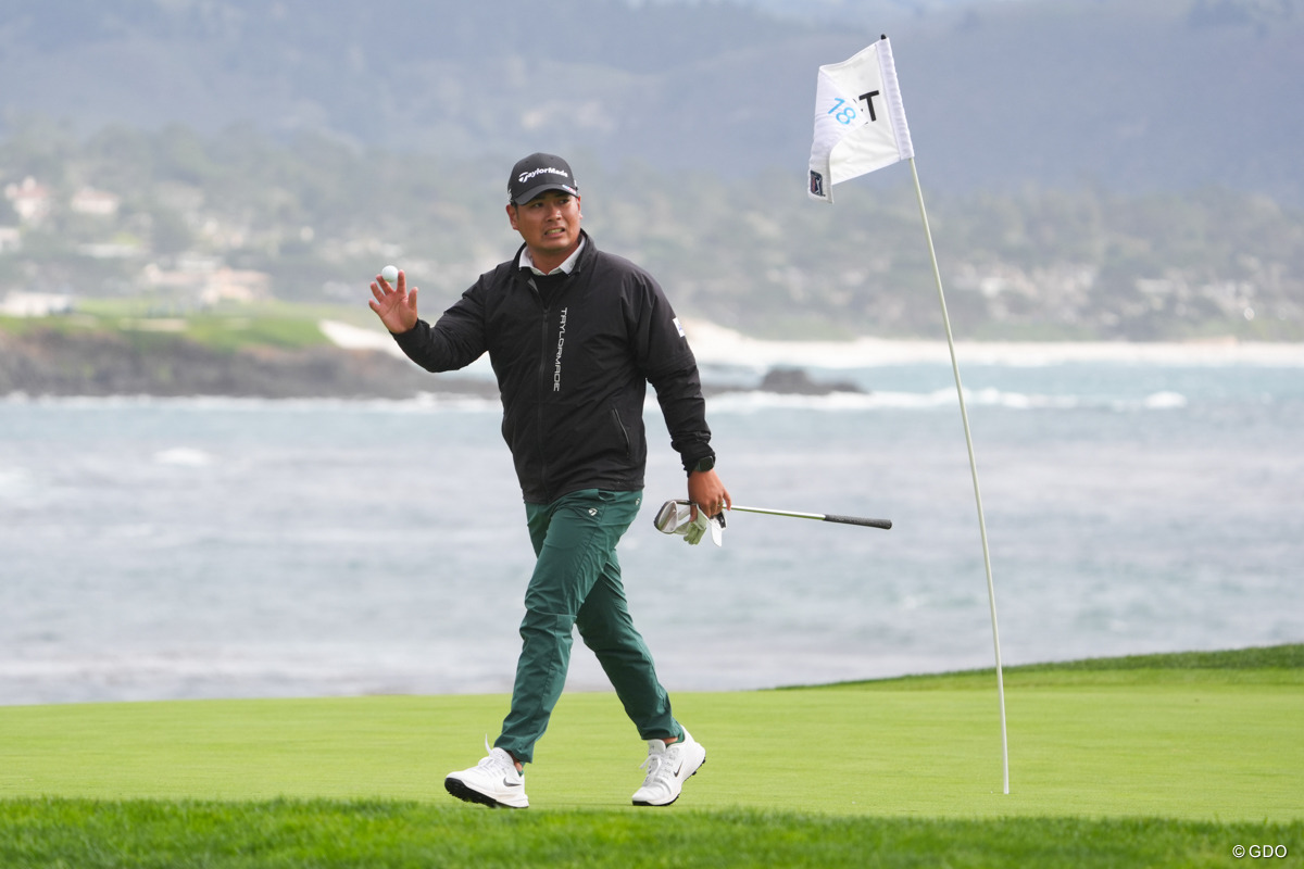 久常涼が初めてのペブルビーチを8位で終えた