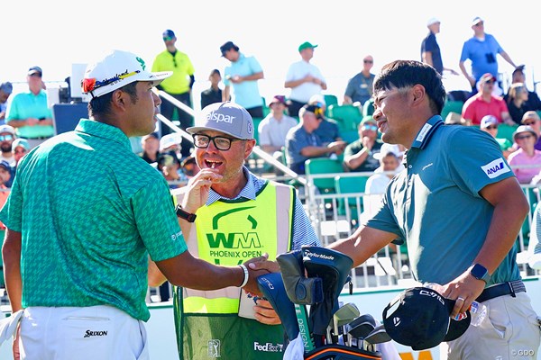 2026年 松山英樹 久常涼 「WMフェニックスオープン」では優勝争いを演じた松山英樹（左）と久常涼