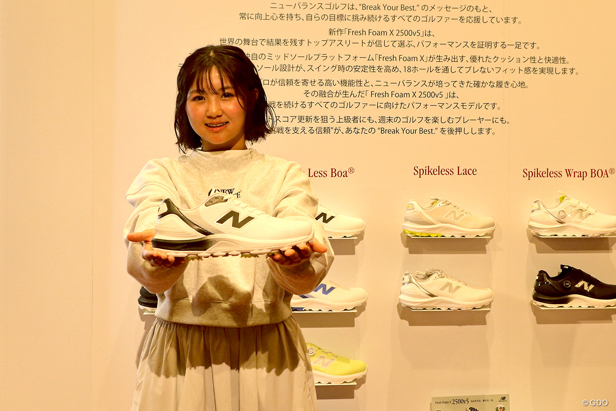 ニューバランスと総合契約を結んだ伊藤愛華