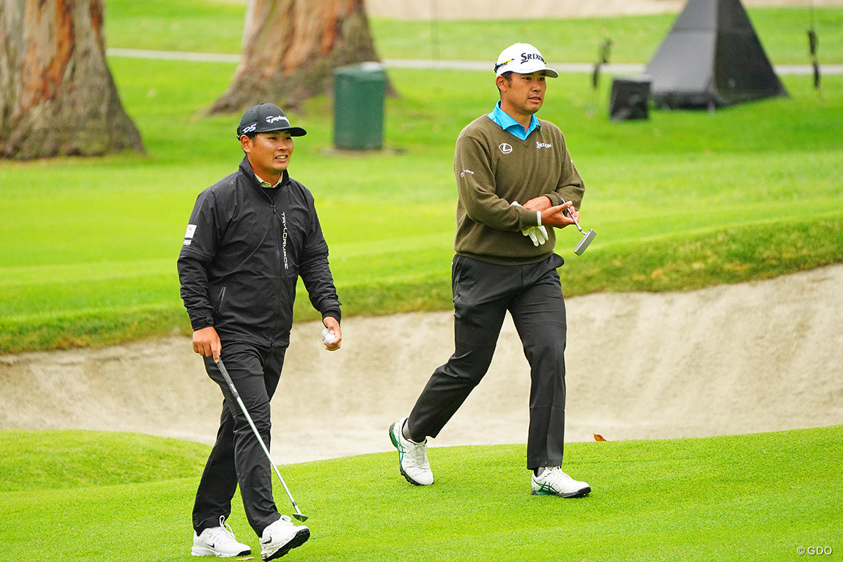 今週も松山先輩と一緒にコースチェック