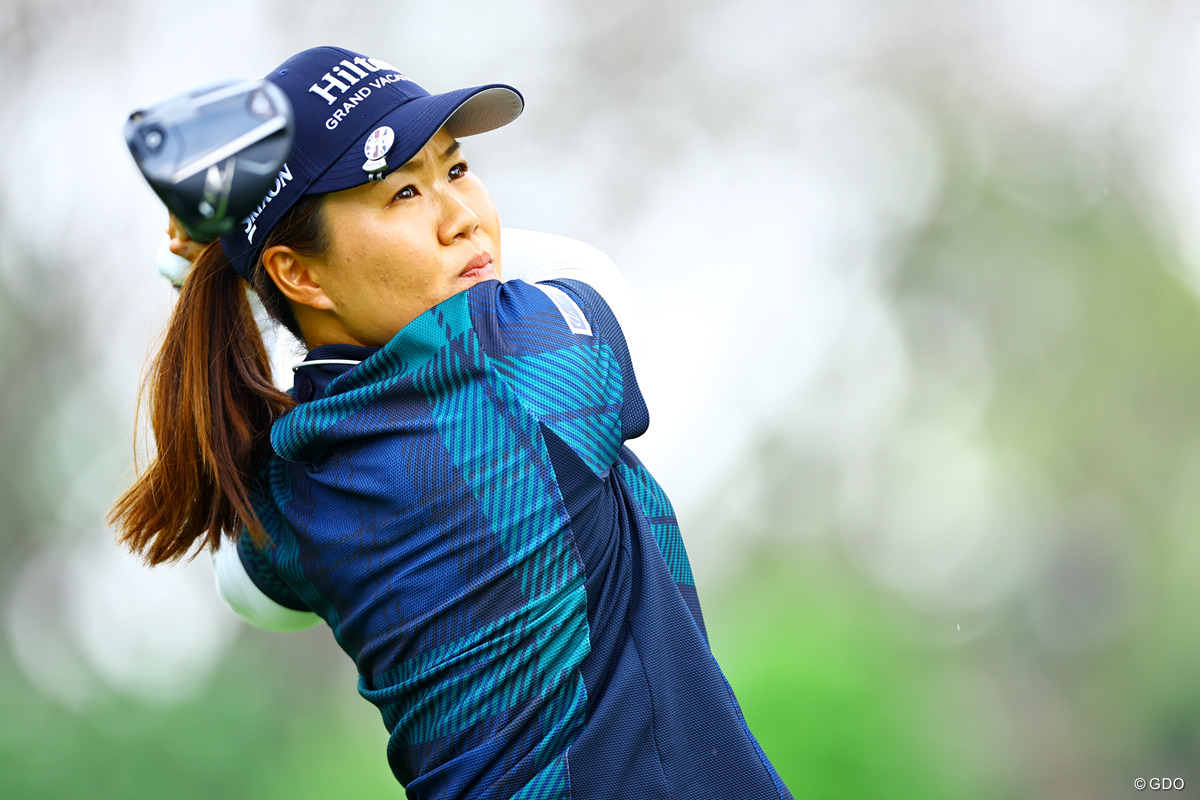 開幕前日はプロアマ戦に出場