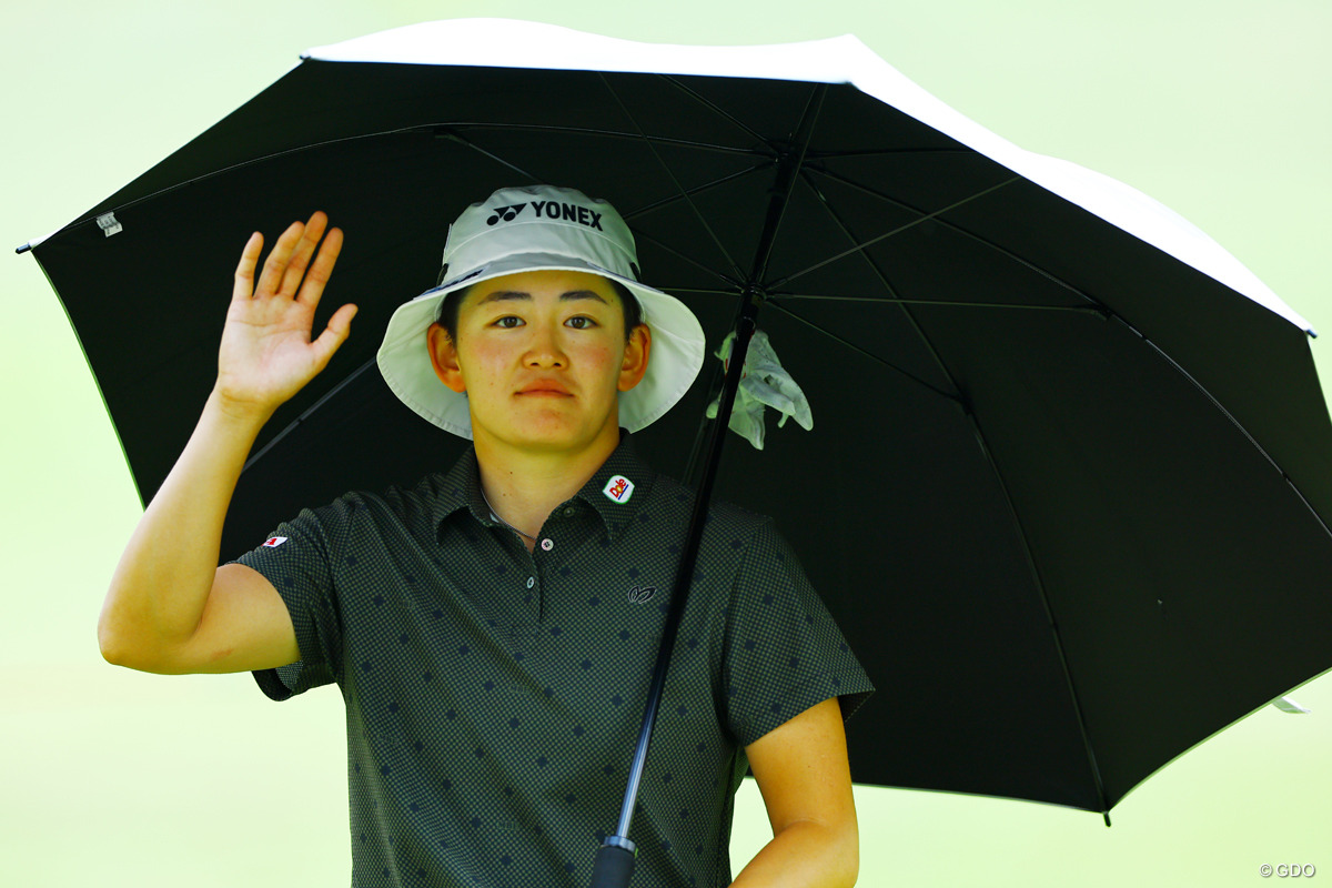 ただいま…岩井明愛は昨年2位のリベンジを期す