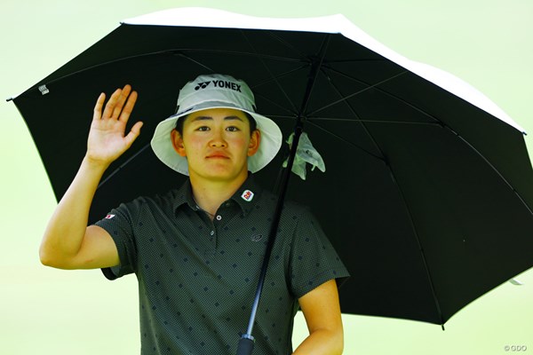 ただいま…岩井明愛は昨年2位のリベンジを期す