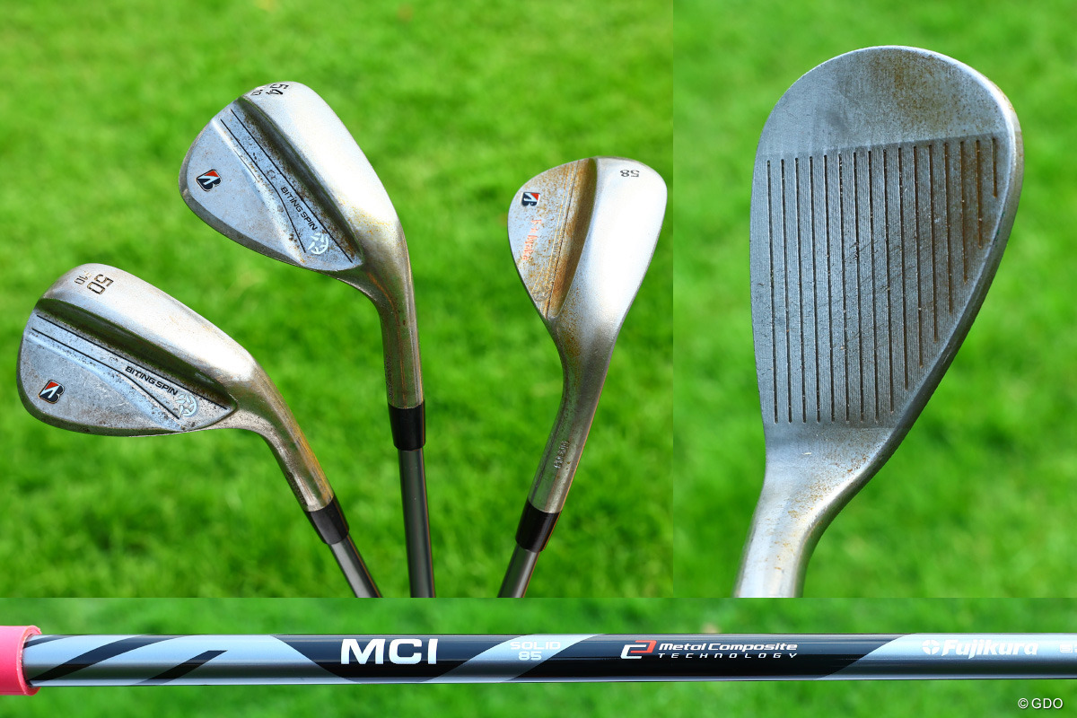 ウェッジはブリヂストンから厳選 2026年 ホンダ LPGAタイランド 事前 古江彩佳のウェッジ