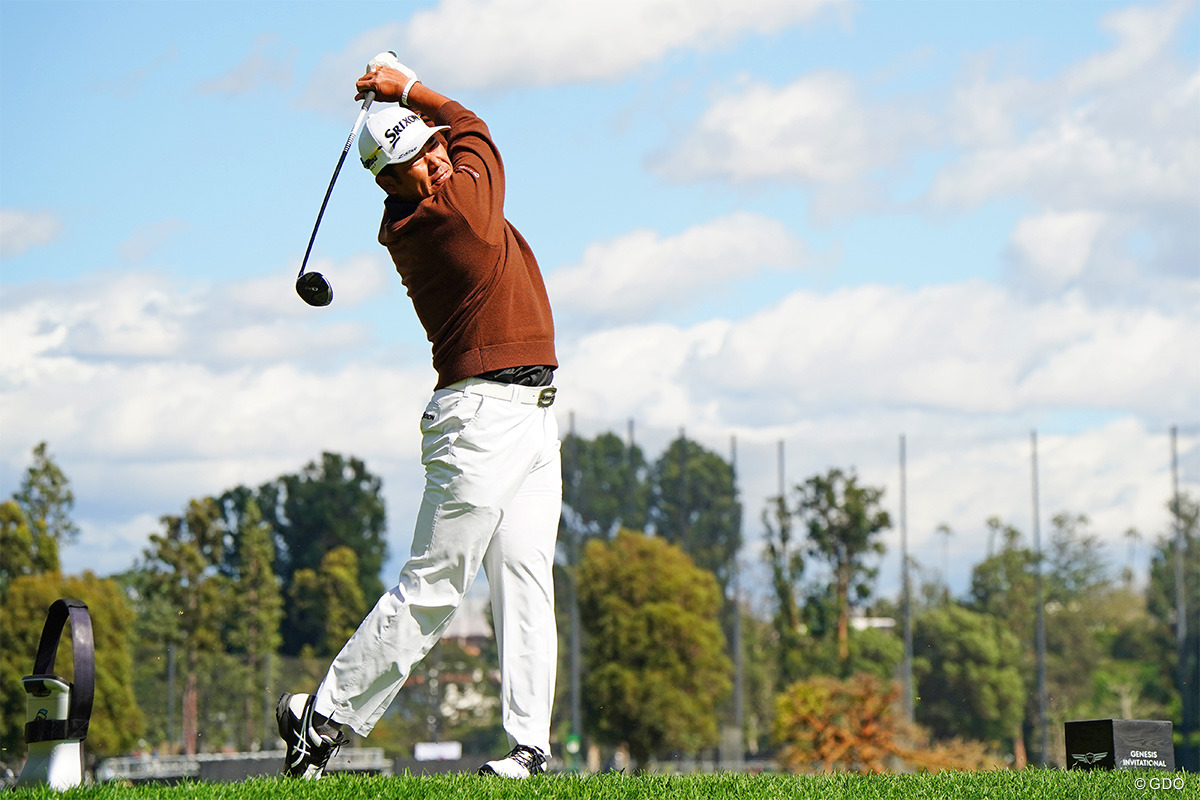 プロアマでは3Wでティショットを打った