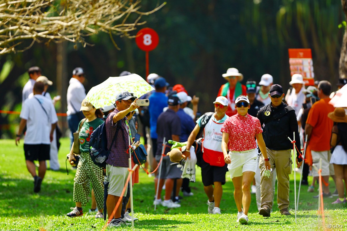 2026年 ホンダ LPGAタイランド 初日 岩井千怜