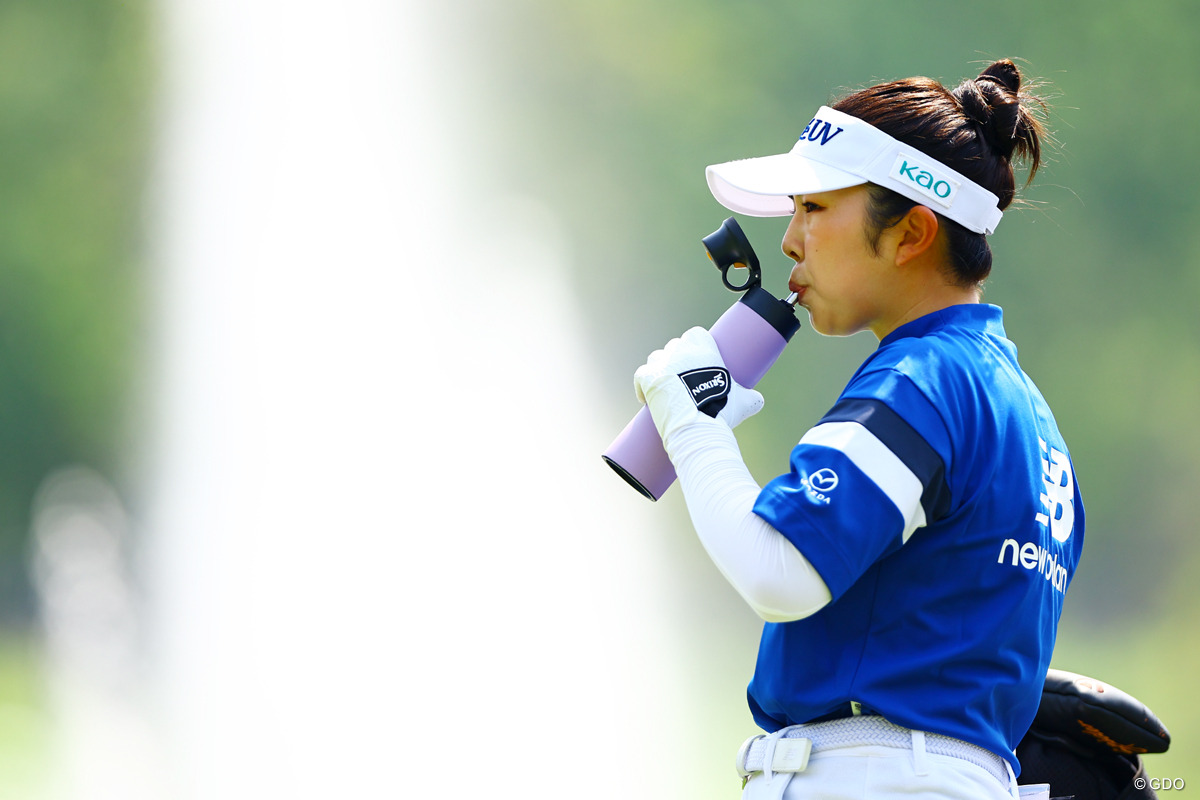 水分補給はこまめに 2026年 ホンダ LPGAタイランド 初日 山下美夢有