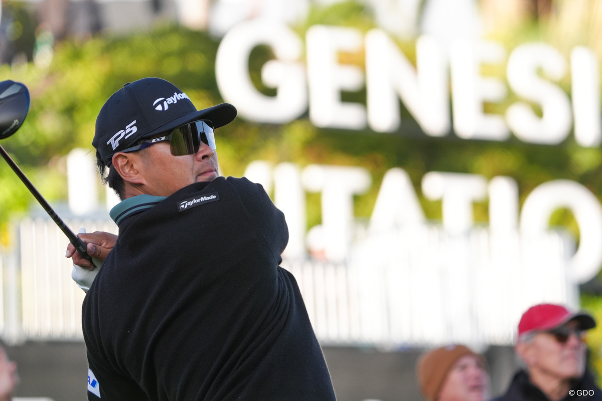 リビエラ初挑戦の久常涼は2アンダーで3ホールを2日目に持ち越した