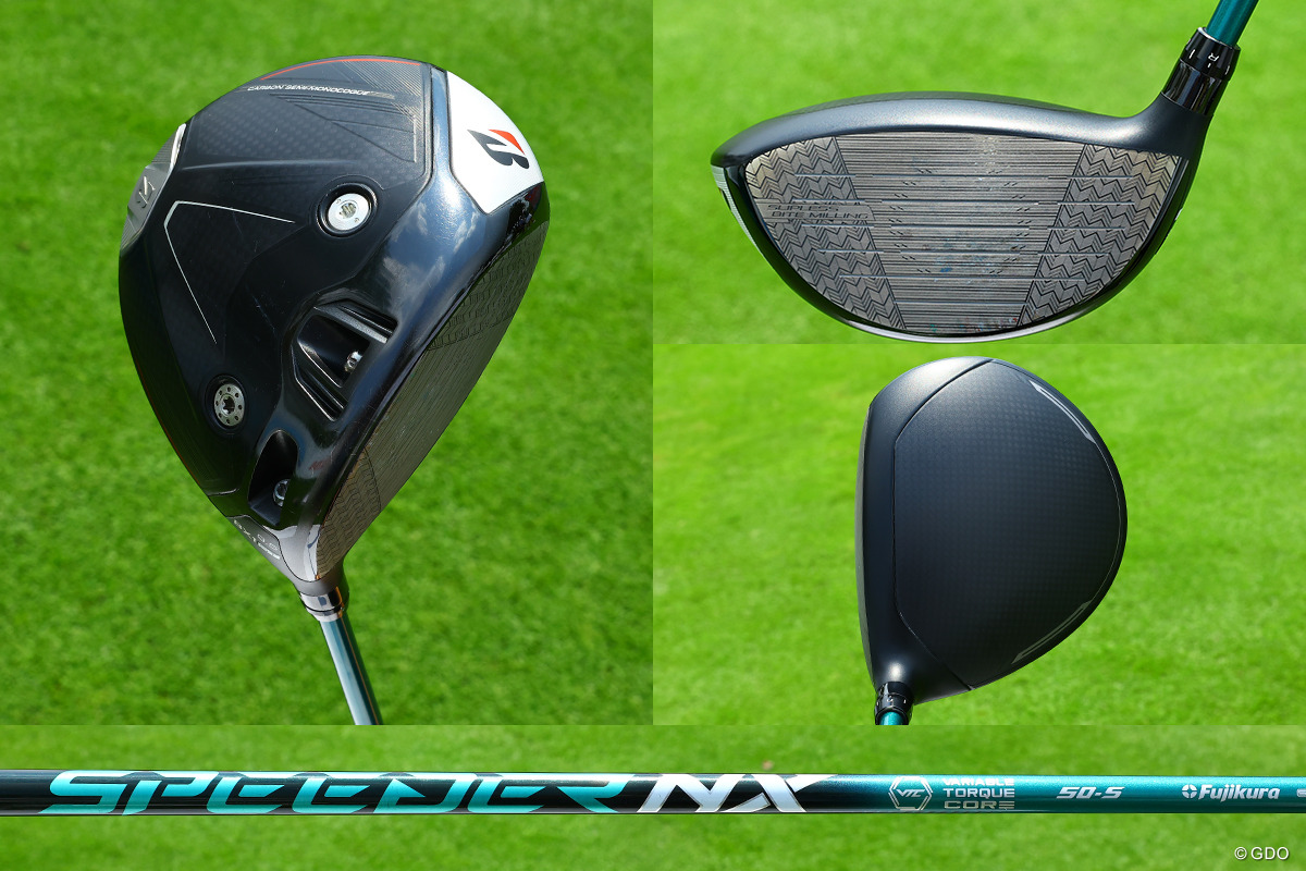 持ち球のドローボールを繰り出す1W