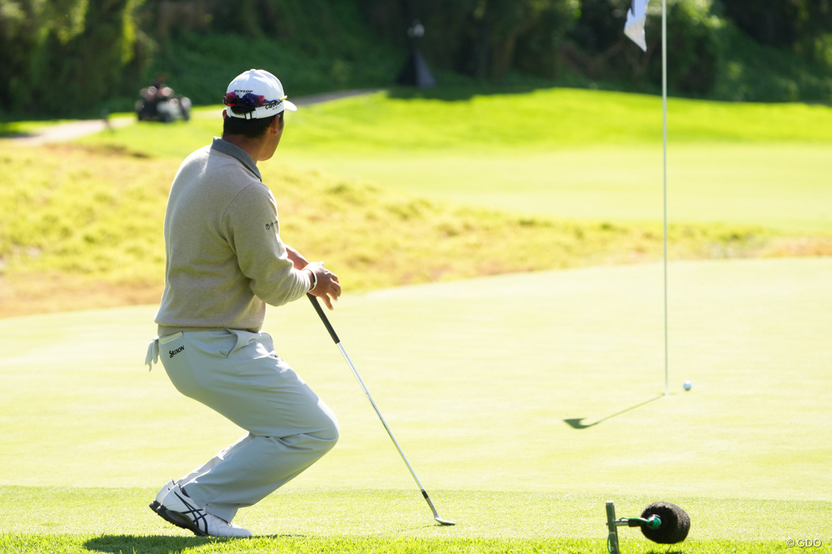 巧みなショートゲームが際立つ
