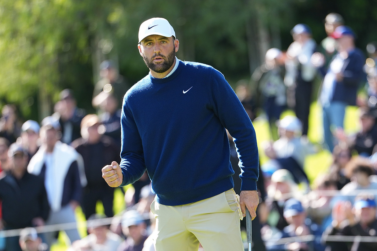 最強シェフラーも予選通過でガッツポーズ 4シーズンぶりの“屈辱”を回避