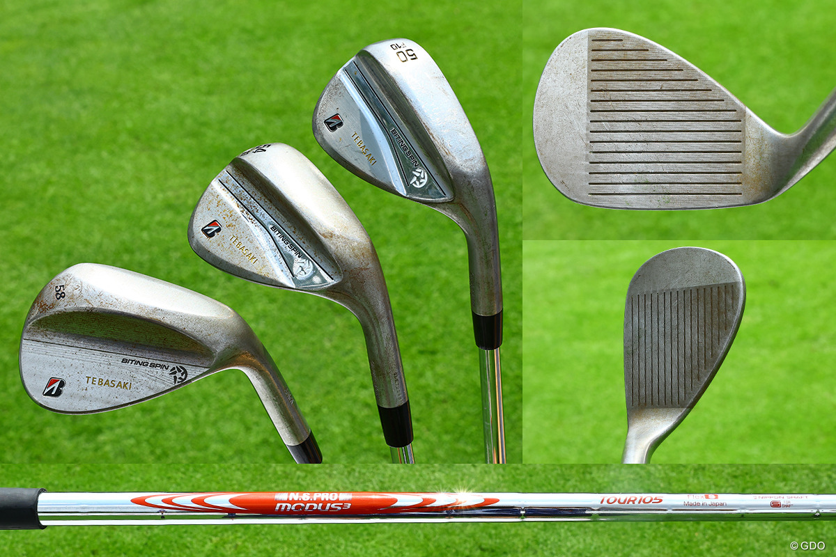 使い込まれたウェッジ