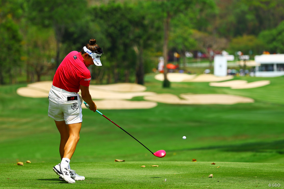 ドライバーを強振 2026年 ホンダ LPGAタイランド 最終日 岩井千怜