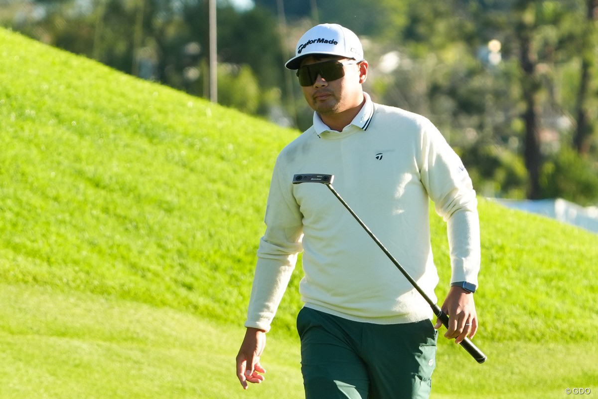 最終日はピン型パターにスイッチ