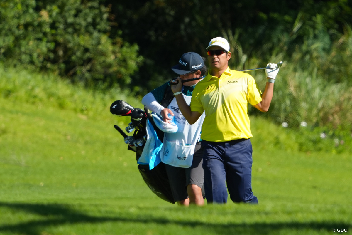 ショートアイアンでチャンスを作り切れないシーンも