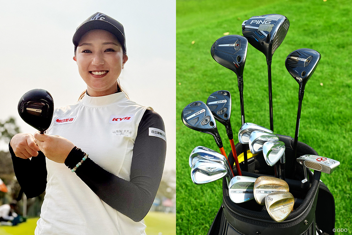 宮田成華は“ミニドラ女子” 3W代わりで「ティアップすれば235yd」