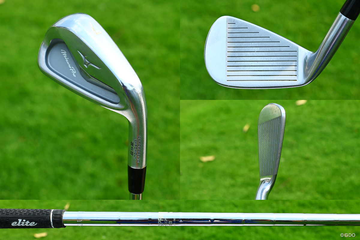 アイアンはミズノから