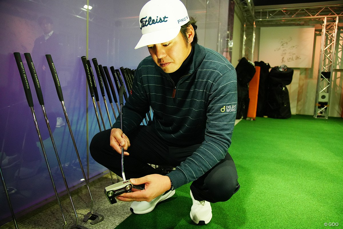 幡地隆寛のパターフィッティング潜入取材 「センターマレットのお手本は谷原先生」 ファントムの最新機種にも興味シンシン