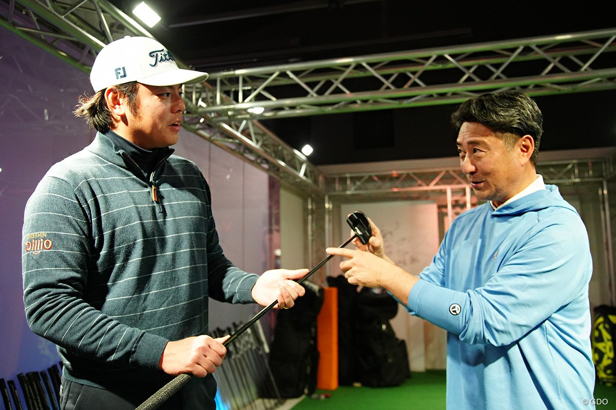 幡地隆寛のパターフィッティング潜入取材 「センターマレットのお手本は谷原先生」