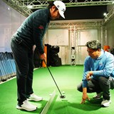 幡地隆寛のパターフィッティング潜入取材 「センターマレットのお手本は谷原先生」