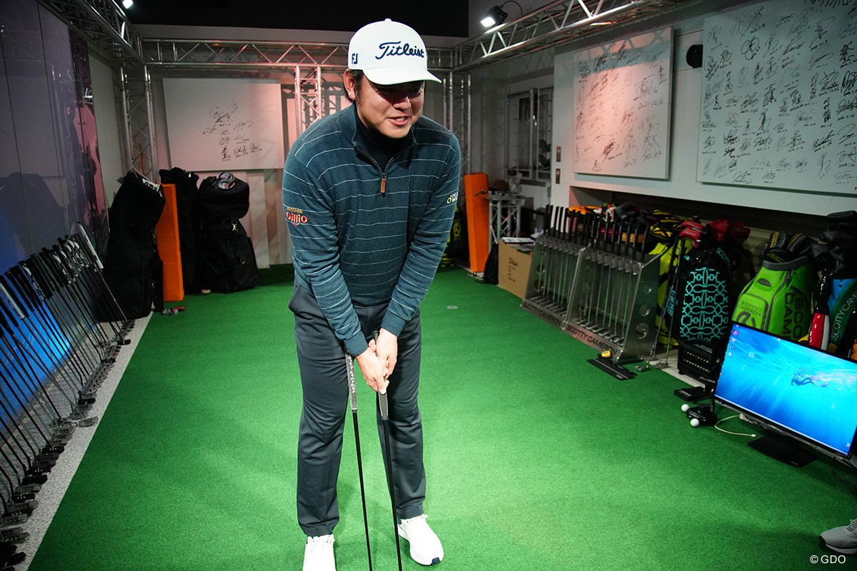 幡地隆寛のパターフィッティング潜入取材 「センターマレットのお手本は谷原先生」