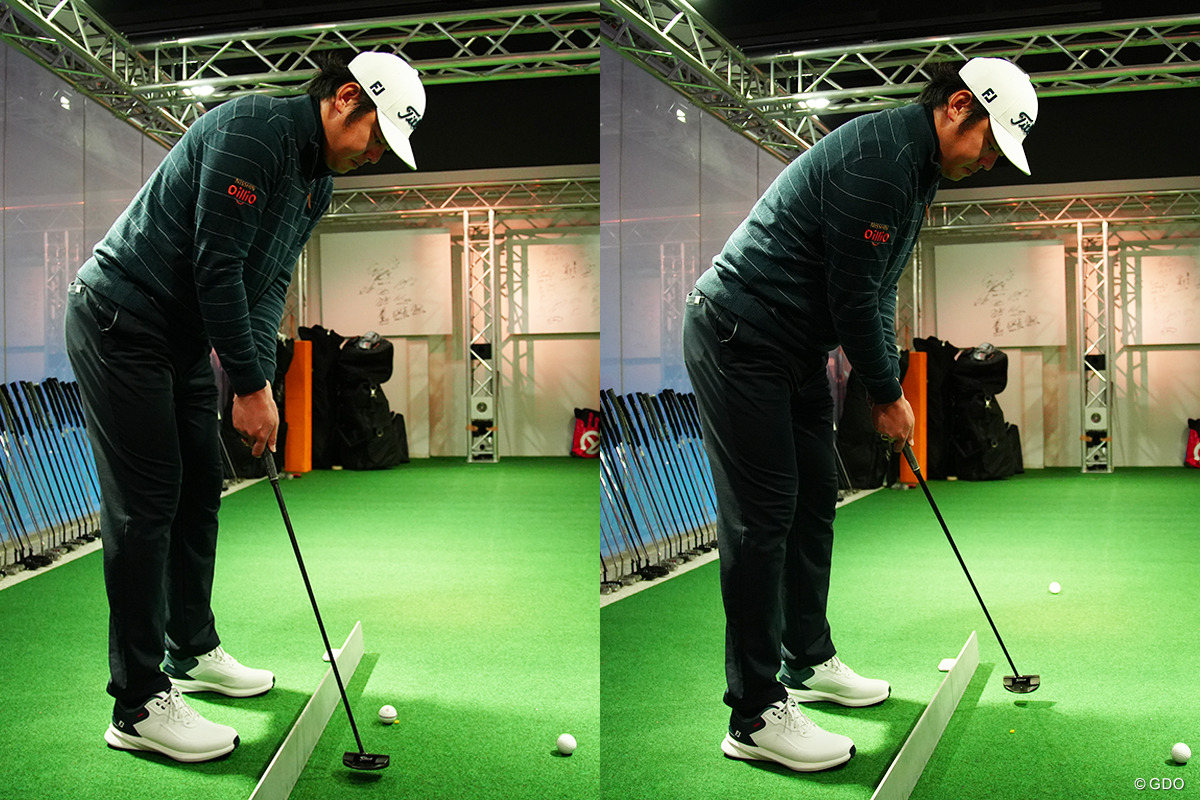 幡地隆寛のパターフィッティング潜入取材 「センターマレットのお手本