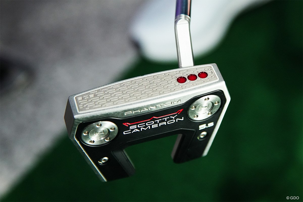 幡地隆寛のパターフィッティング潜入取材 「センターマレットのお手本は谷原先生」 新ファントムはフルフェースインサートが特徴（写真は5.5)