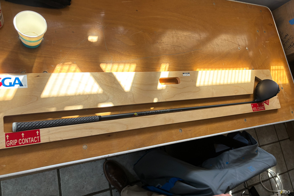 撮影可は木枠のみ。反発係数測定器はNGだった