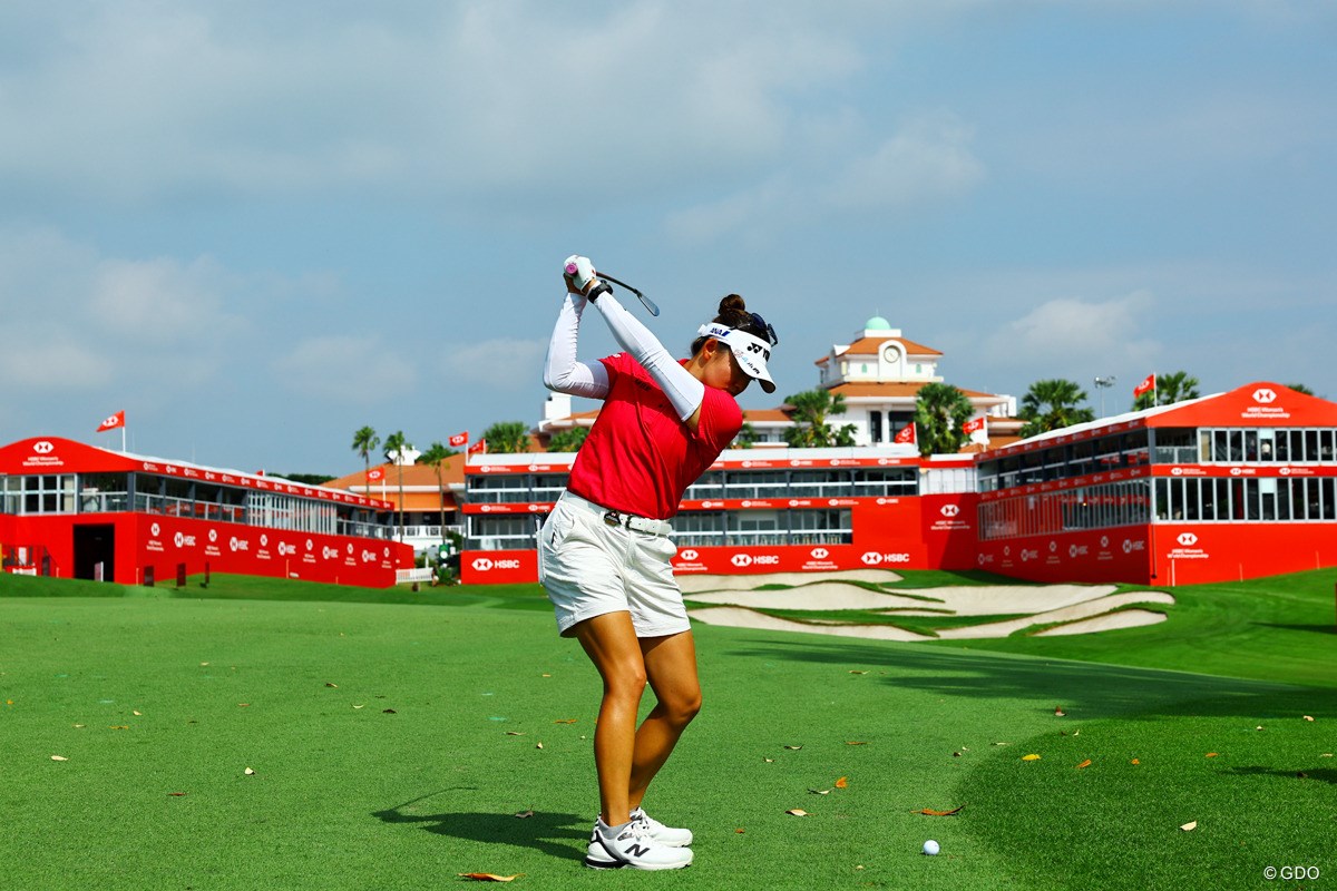 2026年 HSBC女子世界選手権 事前 岩井千怜