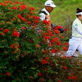 【速報】山下美夢有は前半で4つ伸ばす 暫定トップに浮上