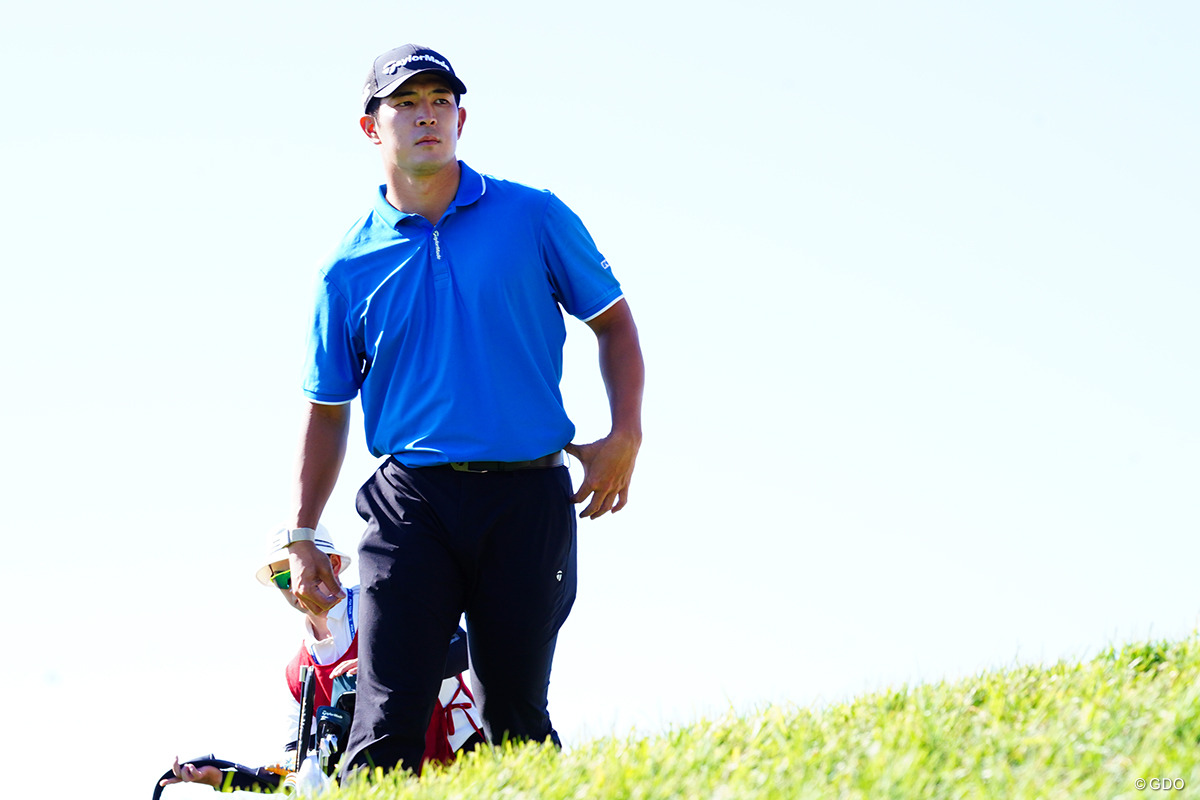 中島啓太は初日2オーバー ※撮影は2025年ファーマーズインシュランスオープン