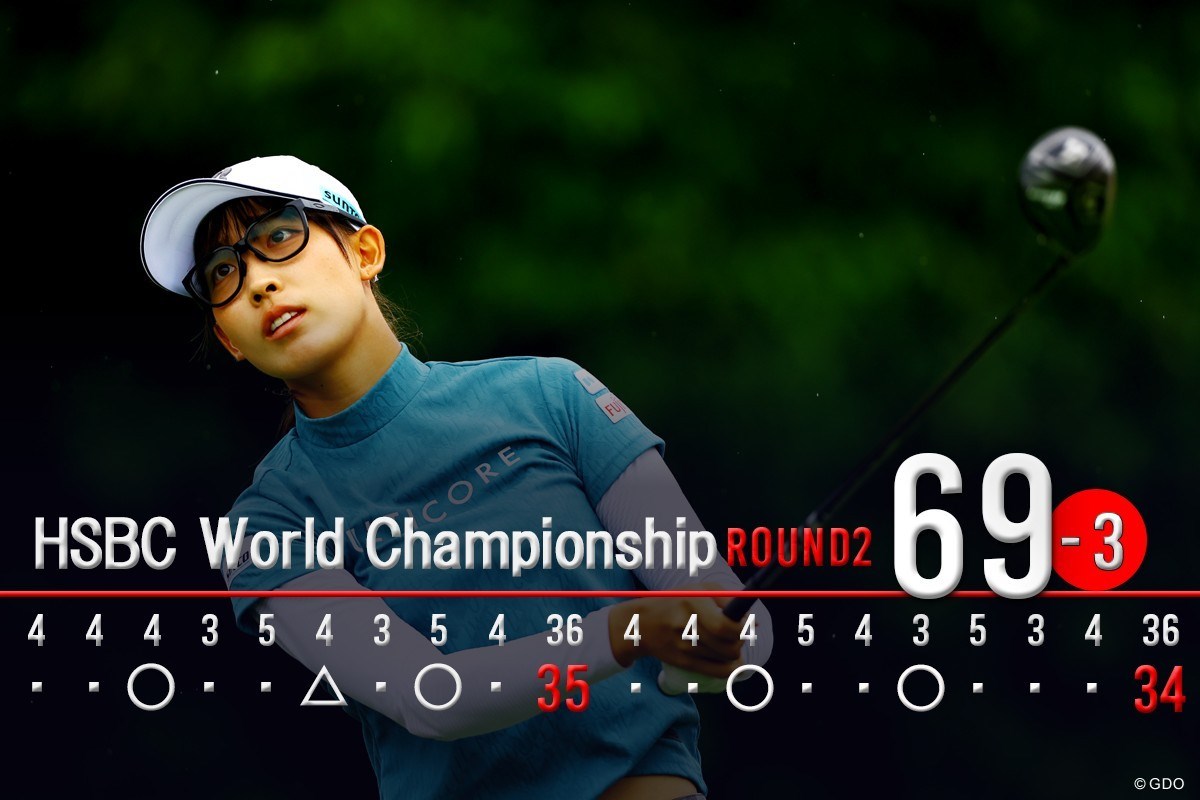 2026年 HSBC女子世界選手権 2日目 馬場咲希