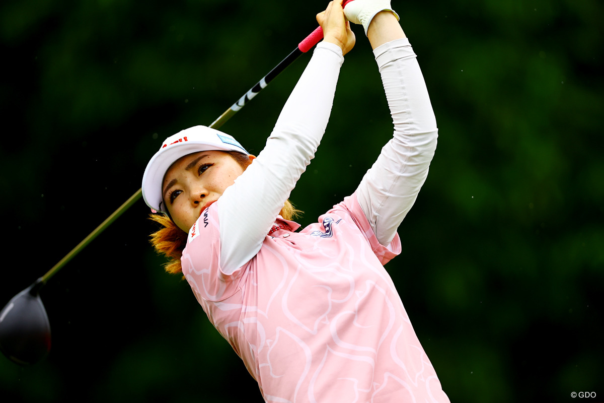 ドライバーを強振 2026年 HSBC女子世界選手権 2日目 古江彩佳