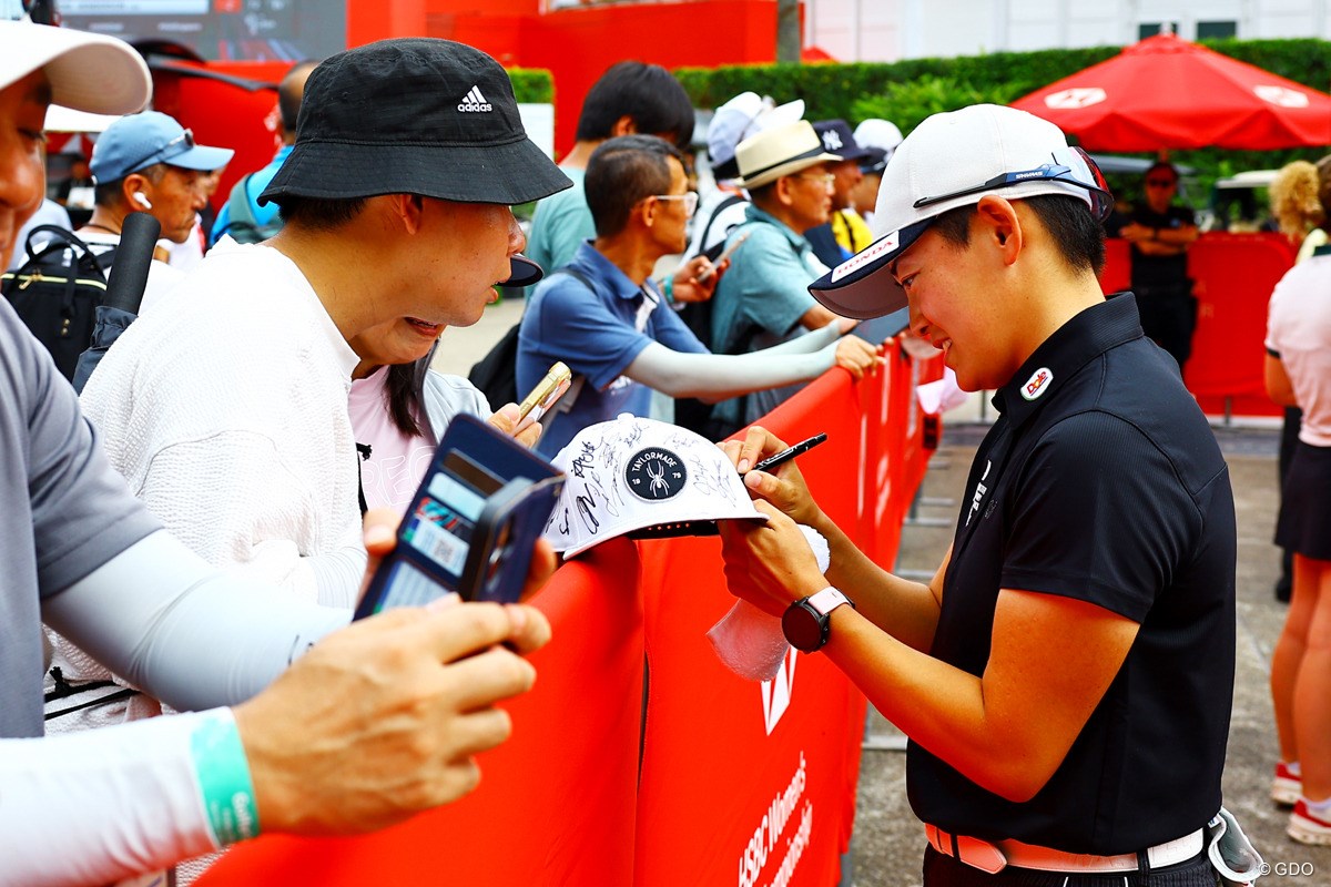 2026年 HSBC女子世界選手権 2日目 岩井明愛