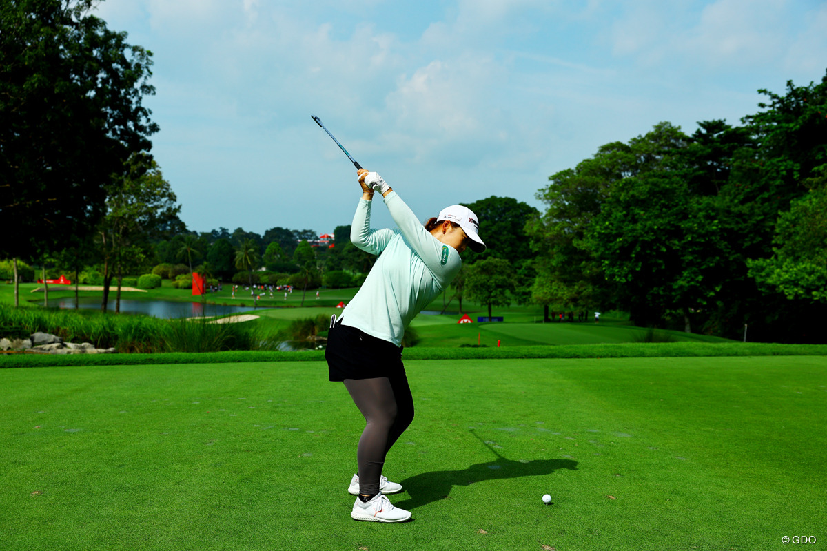 ピンを目指して 2026年 HSBC女子世界選手権 3日目 西郷真央