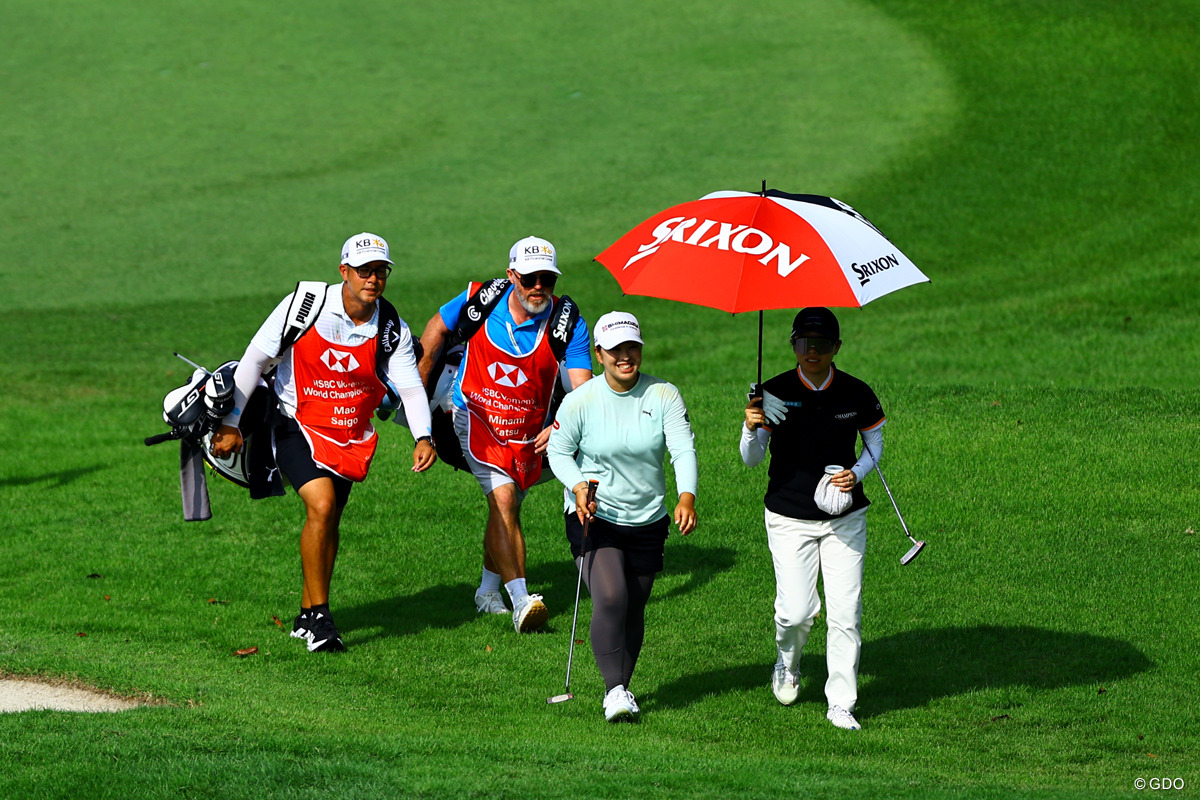 本日同組 2026年 HSBC女子世界選手権 3日目 西郷真央 勝みなみ