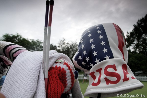 2011年 ウェグマンズLPGAチャンピオンシップ 3日目 M.プレッセルのヘッドカバー