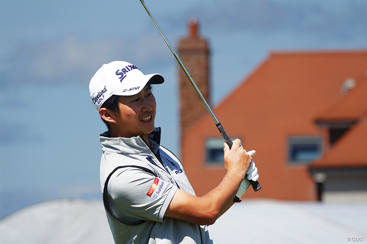 星野陸也が7打差18位後退で最終日へ 金子駆大は63位