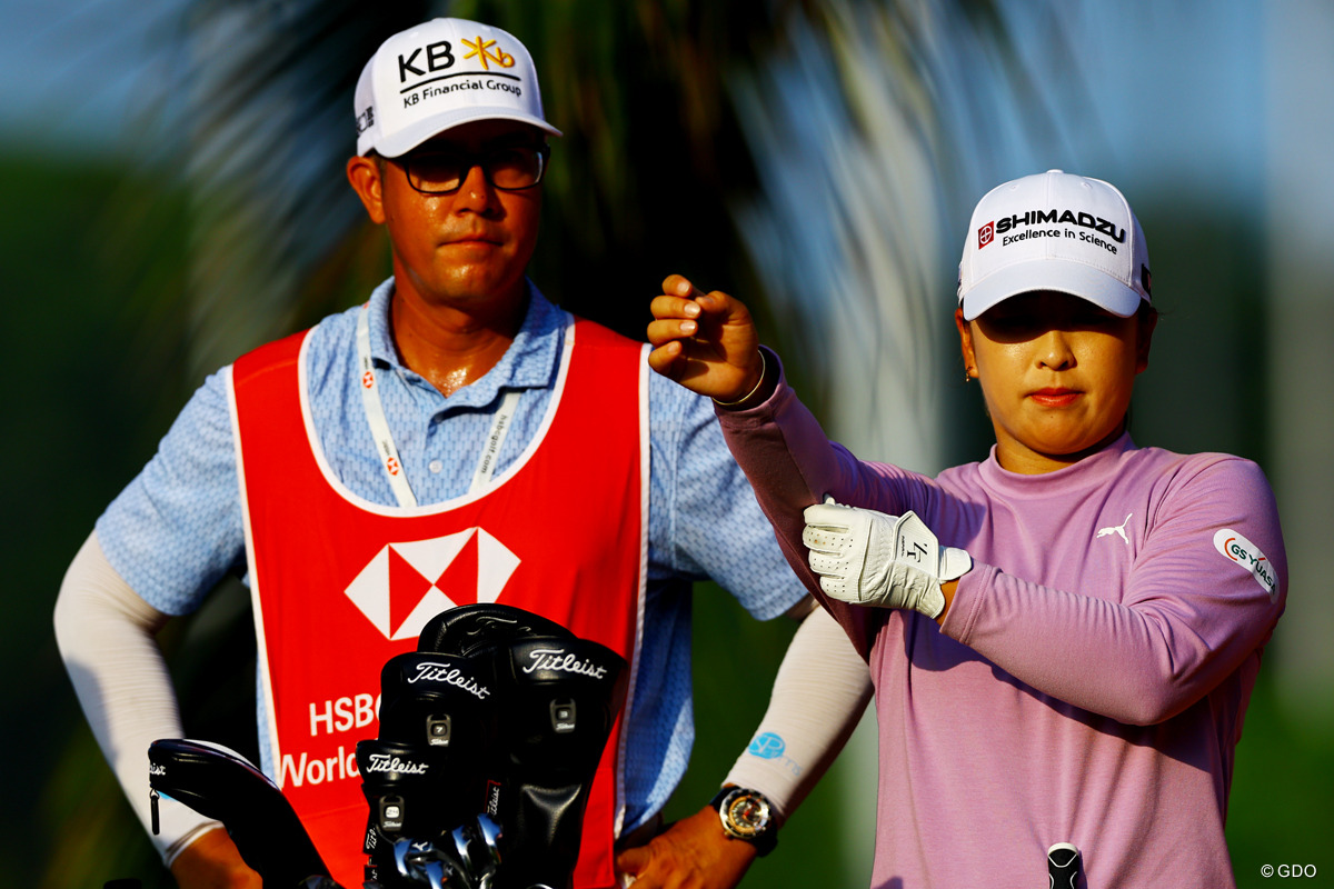 気合がみなぎる 2026年 HSBC女子世界選手権 最終日 西郷真央