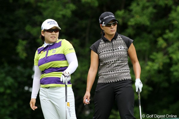 2011年 ウェグマンズLPGAチャンピオンシップ 3日目 二人の女王